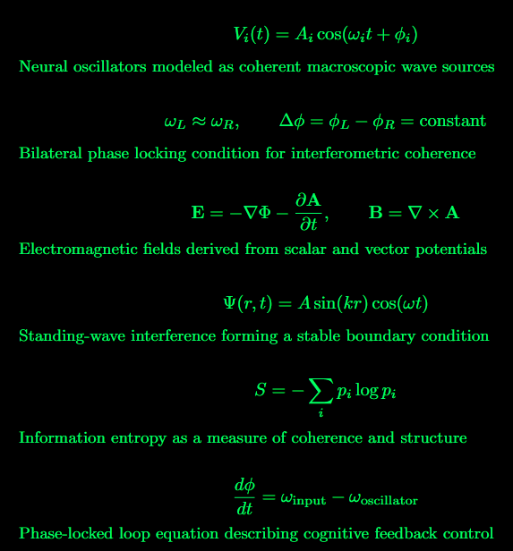 Mathematical Framework